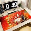 Genshin Impact Mavuika Pro ESports Xxl Gaming Mousepad Extra Large NonSlip Stitched Edge Keyboard Laptop Desk Mat For Pc Gamer