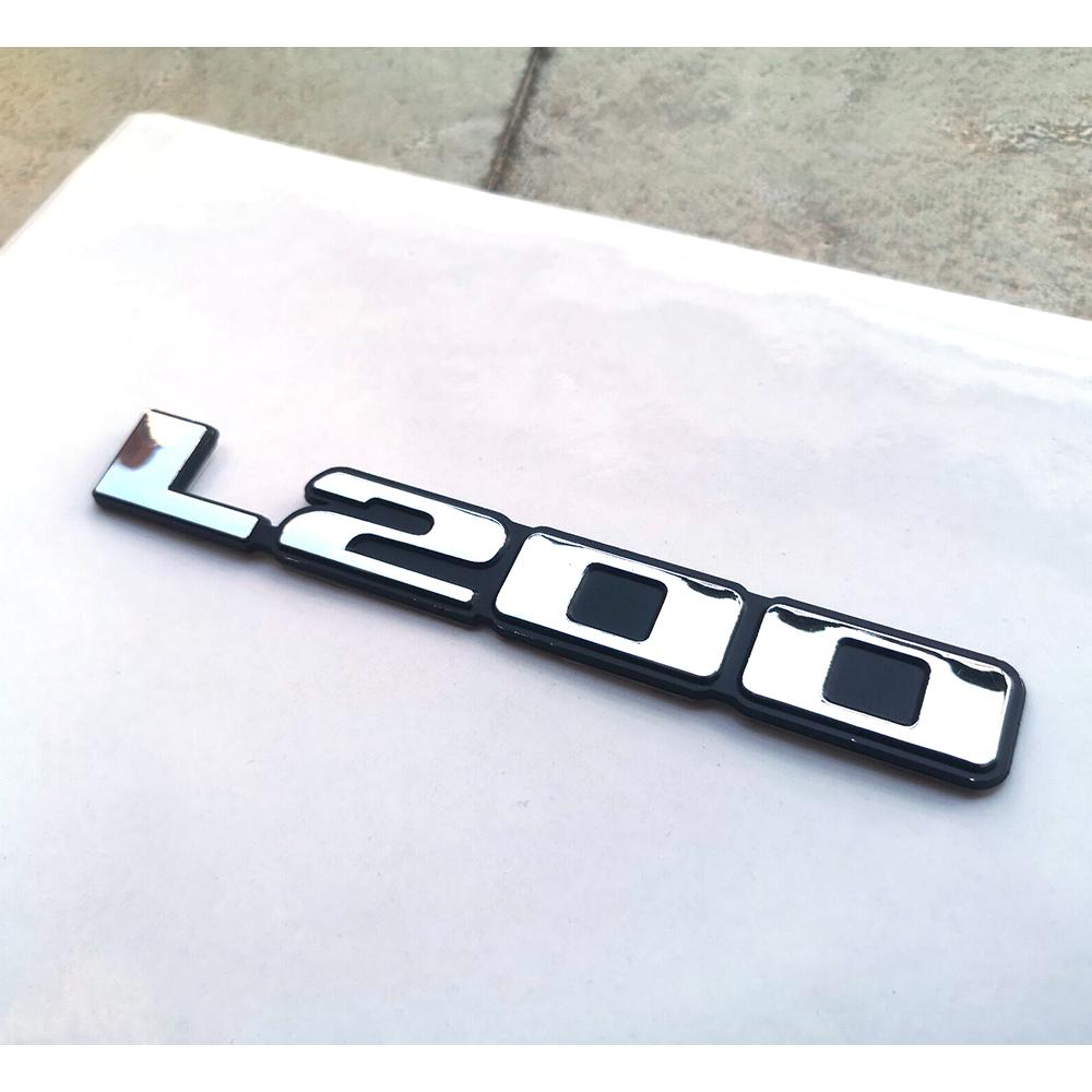 Emblema Badge Logo Decalcomania Targhetta Adesiva L200 L300 Per MITSUBISHI TRITON SPORT L200 L300