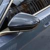 ABS Carbon Fiber Auto Outer Side Door Rearview Mirror / Rear Door Handle Cover Trim For BMW 5 Series G60 2024 2025 Accessories