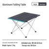 Naturehike Rock Black Large Folding Aluminum Camping Table