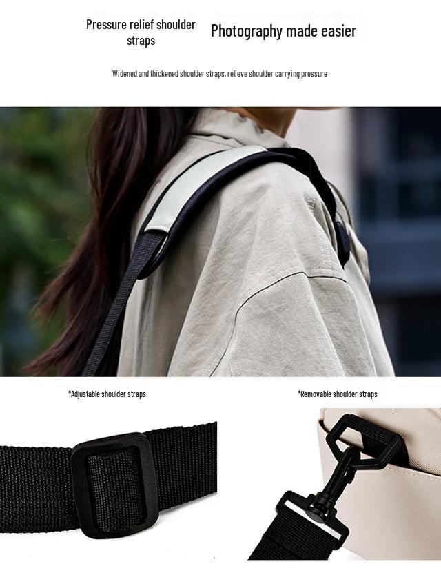 Waterproof Portable Camera Bag for Canon, Sony, Fuji, Nikon SLR/Mirrorless - Single Shoulder Photography Bag