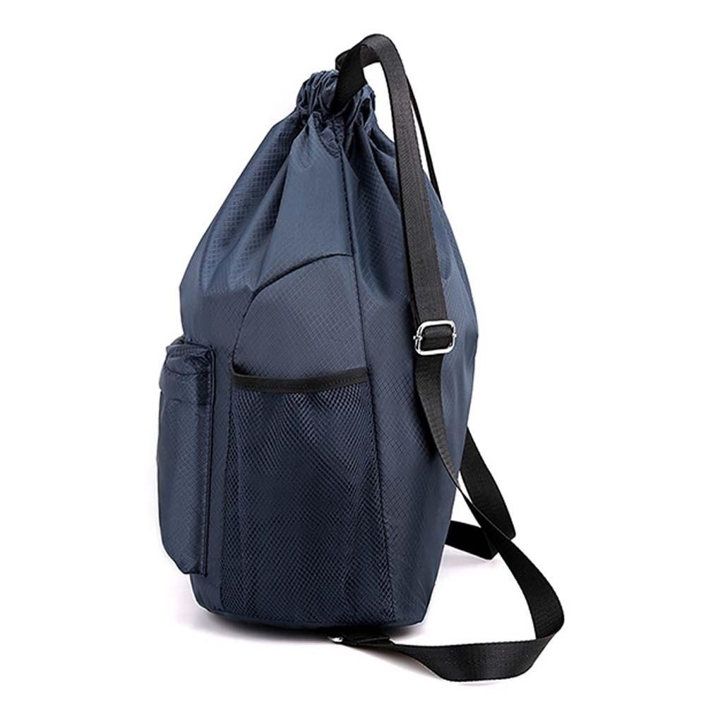 Portable Oxford Cloth Backpack Quick Drying Drawstring School Bag Daily Gym Drawstring Bag Friends