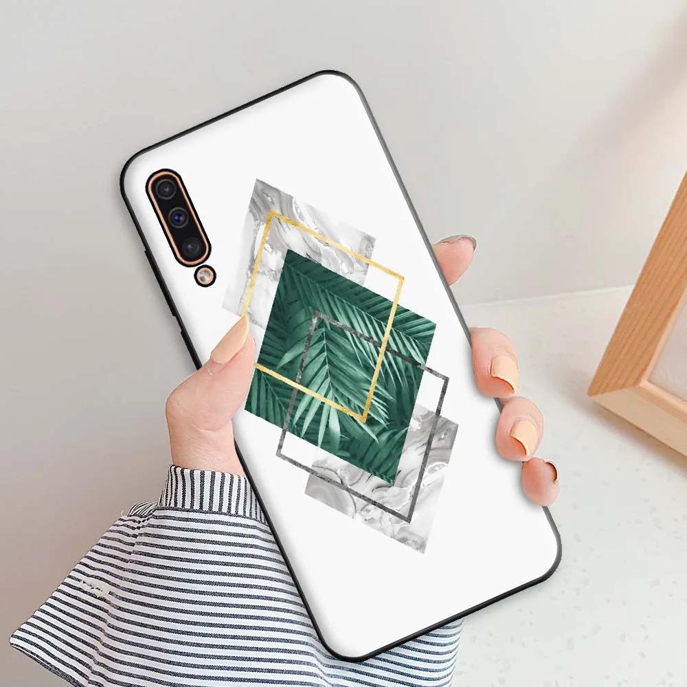 Für Samsung Galaxy A50 Hülle Für Samsung A50s A30s Handyhüllen Für Samsung A50 Blumen Silikon Weiches TPU Fundas A 50 A30 S Bumper