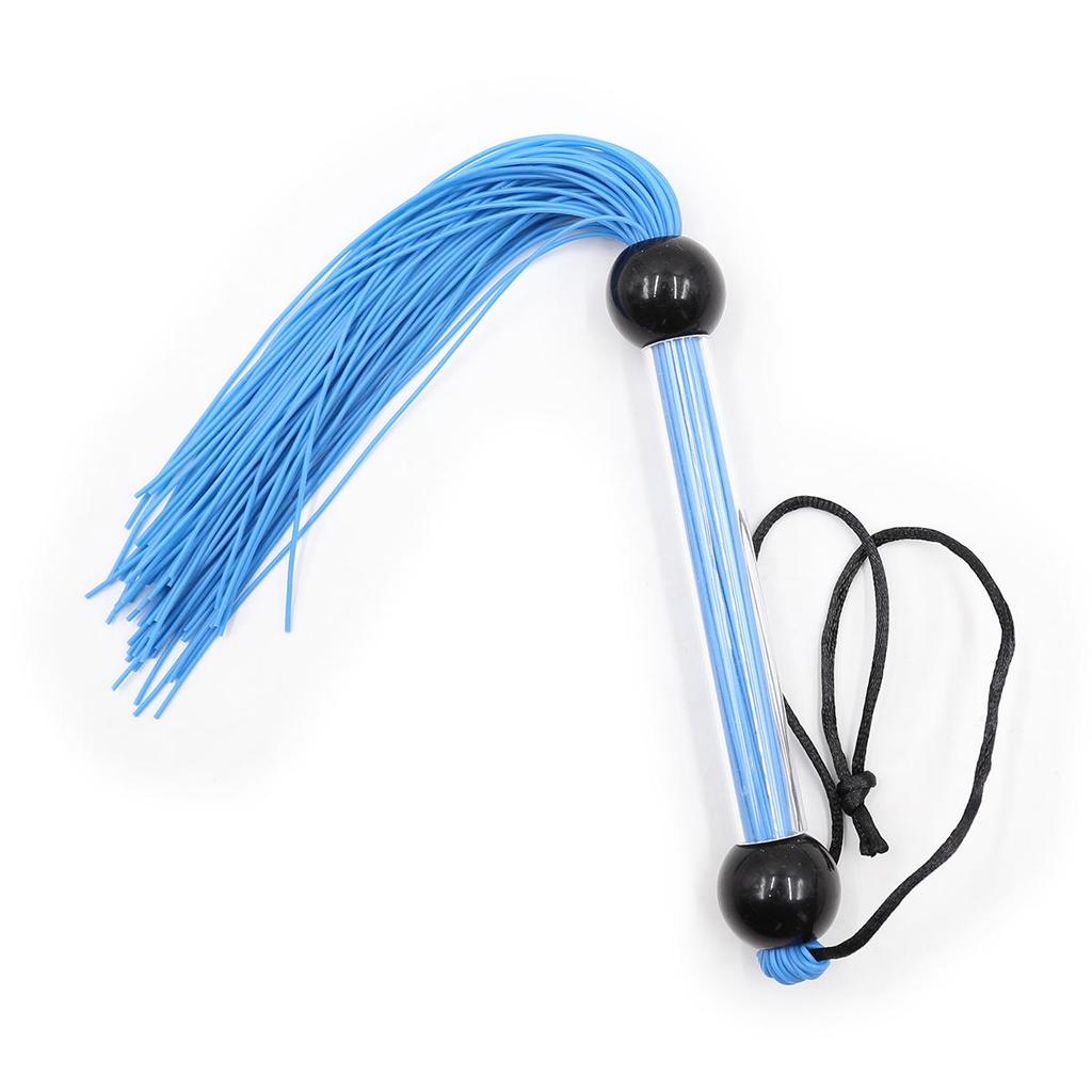 VaHppy Whip SM BDSM Spanking PU Rubber Tassel Tail Loose Whips Alternative Sex Toys for Flirting Couple Flirting Adult Products