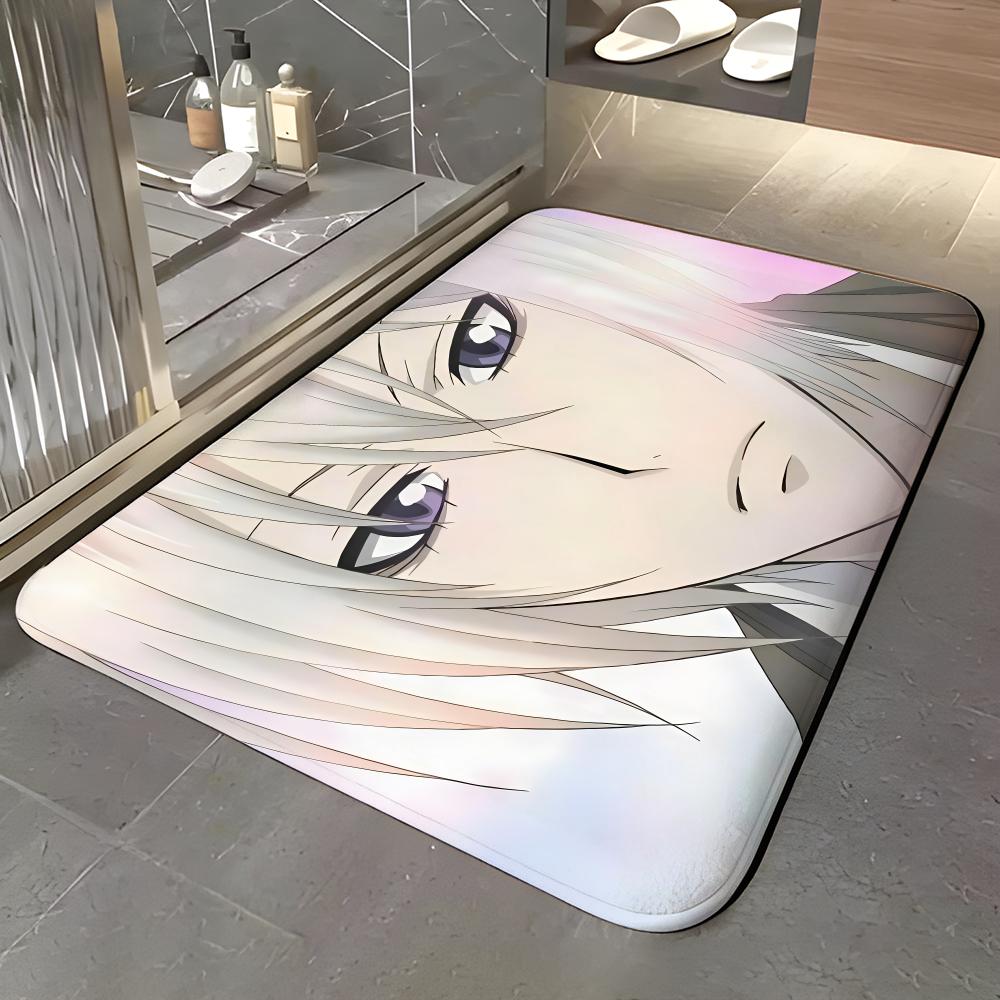 Anime K-Kamisama Kiss Grindų kilimėlis Minkštas flanelinis Įėjimo durų kilimėlis Neslystantis Sugeriantis Vonios kambario Miegamojo Grindų kilimas