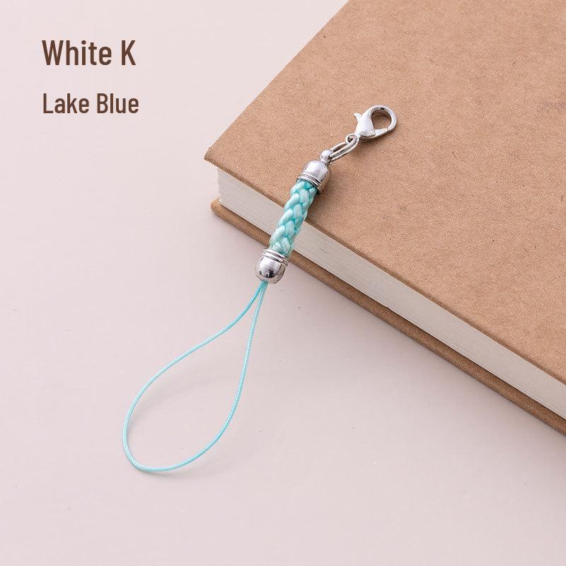 Gold Electroplated DIY Jewelry Accessory: Lanyard Lobster Clasp and Mobile Phone Pendant Rope