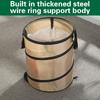 Outdoor Portable Trash Can With Clip Collapsible Waterproof With Carrying Handle