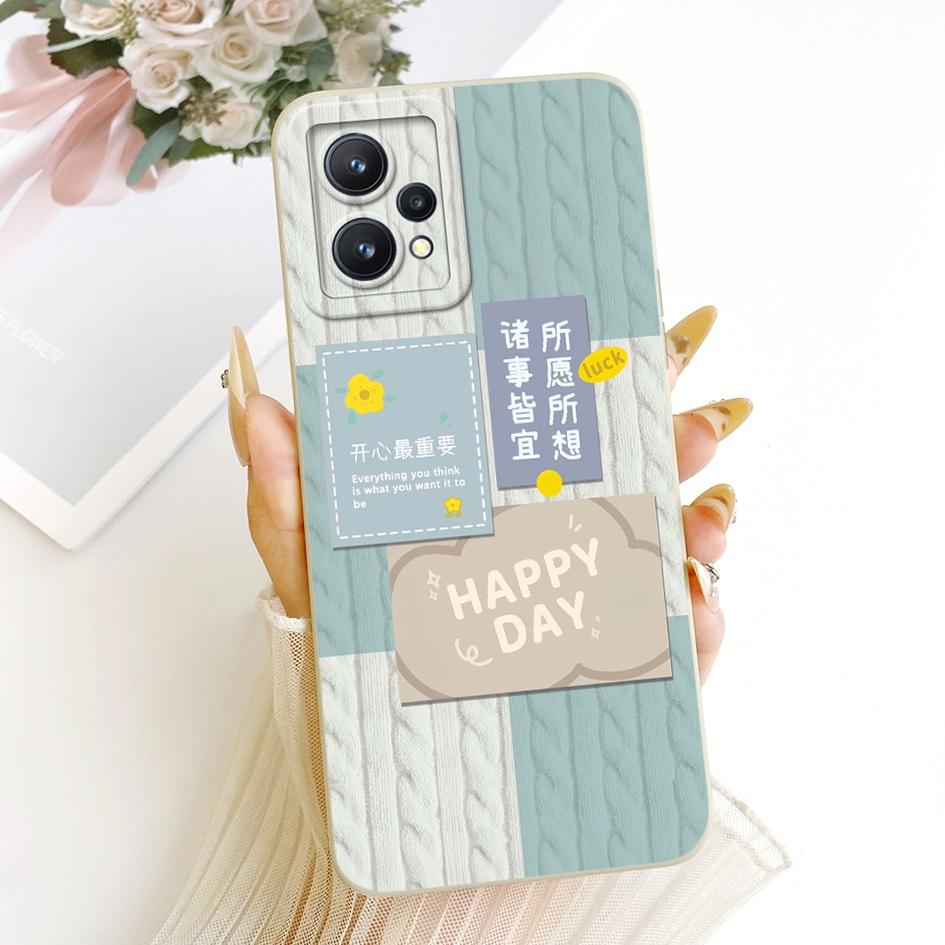 For Realme 9 Pro 5G Case Realme 9 Pro Plus Cover Luxury Painted Candy Silicone Shockproof Bumper On Realme 9 RMX3521 9Pro+ Funda