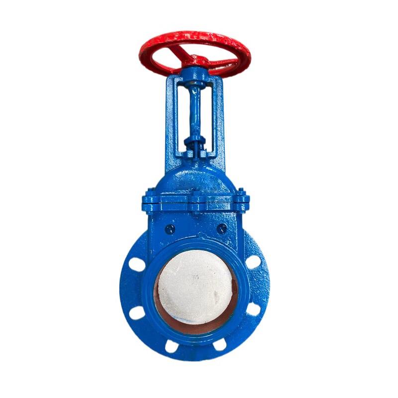 XunCheng Manual Cast Iron Wafer Knife Gate Valve