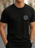 Minimalist Smiley Face Logo T-Shirt Unisex T-Shirt Streetwear Casual Style Tee
