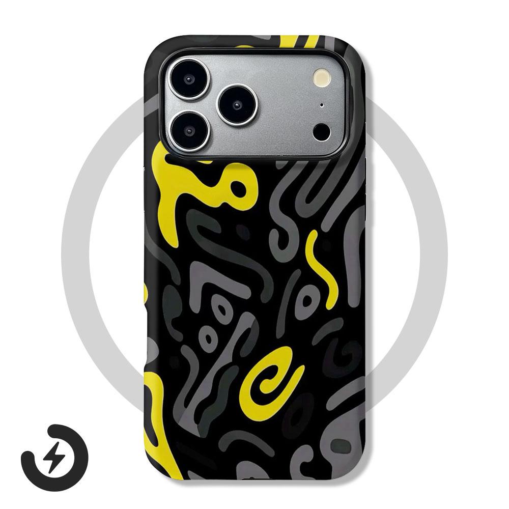 Magnetic Phone Case For Huawei Pura 80 90 70 60 50 Pro Plus Ultra Mate 80 70 60 50 Pro Abstract Graffiti 2 in 1 Film Cover