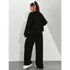 **Women 2 Piece Sweatshirt Set Zip Up Cardigan Long Pants Casual Fashion Spring Fall Outfit**