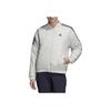 Adidas Sports Windproof Warm Stand-Up Collar Cotton Jacket Women Jackets White GH4582