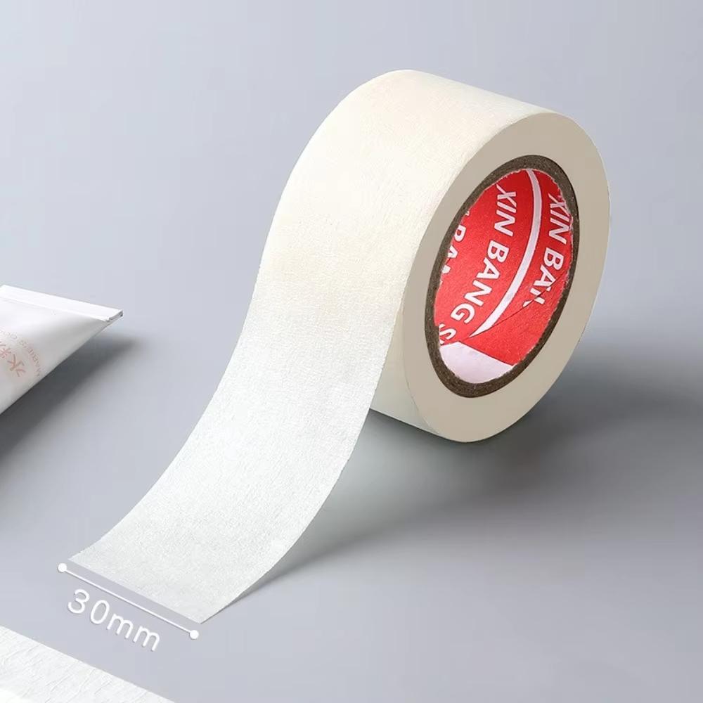 10M Masking Tape White Writable Sealing Self Adhesive Tape Waterproof for Art Painting Sketch Car DIY Paper School Supplies