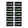 10pcs Car Interior Home Office School Computer Badge Sticker For Skoda S Fabia Rapid Superb Octavia A5 a7 2 Kodiaq Scala VRS VII kyvc74