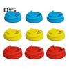 9Pcs Soda Can Covers Reusable Plastic Can Spill Stopper Cola Can Lid Covers Reusable Protector for Soda Beer Drink Juice