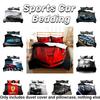 Stylish And Vibrant 3d Digital Printed Supercar Bedding Set Manufacturer Direct Sales