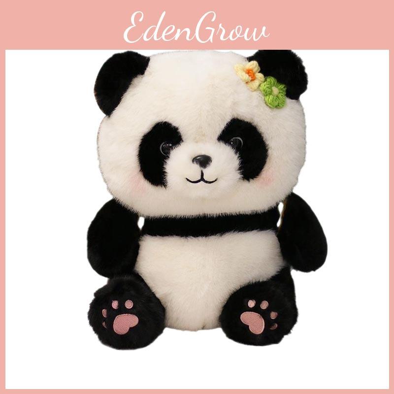 Mahjong Panda Plush Toy Soft Cute Animal Stuffed Doll For Kid And Gift Giving