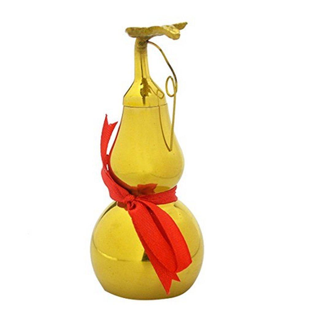 

Ornament Brass Gourd Object Good Luck Lucky Amulet Up
