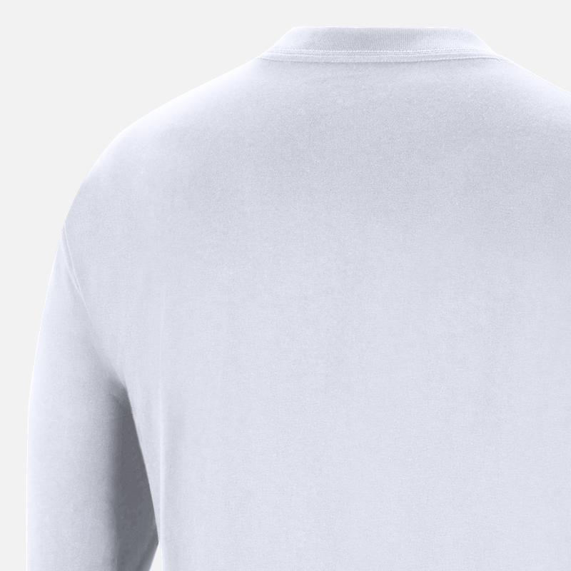 Jordan NBA Boston Celtics Big Logo Print Casual Long Sleeve T-Shirt Men Tops White FN1253-100