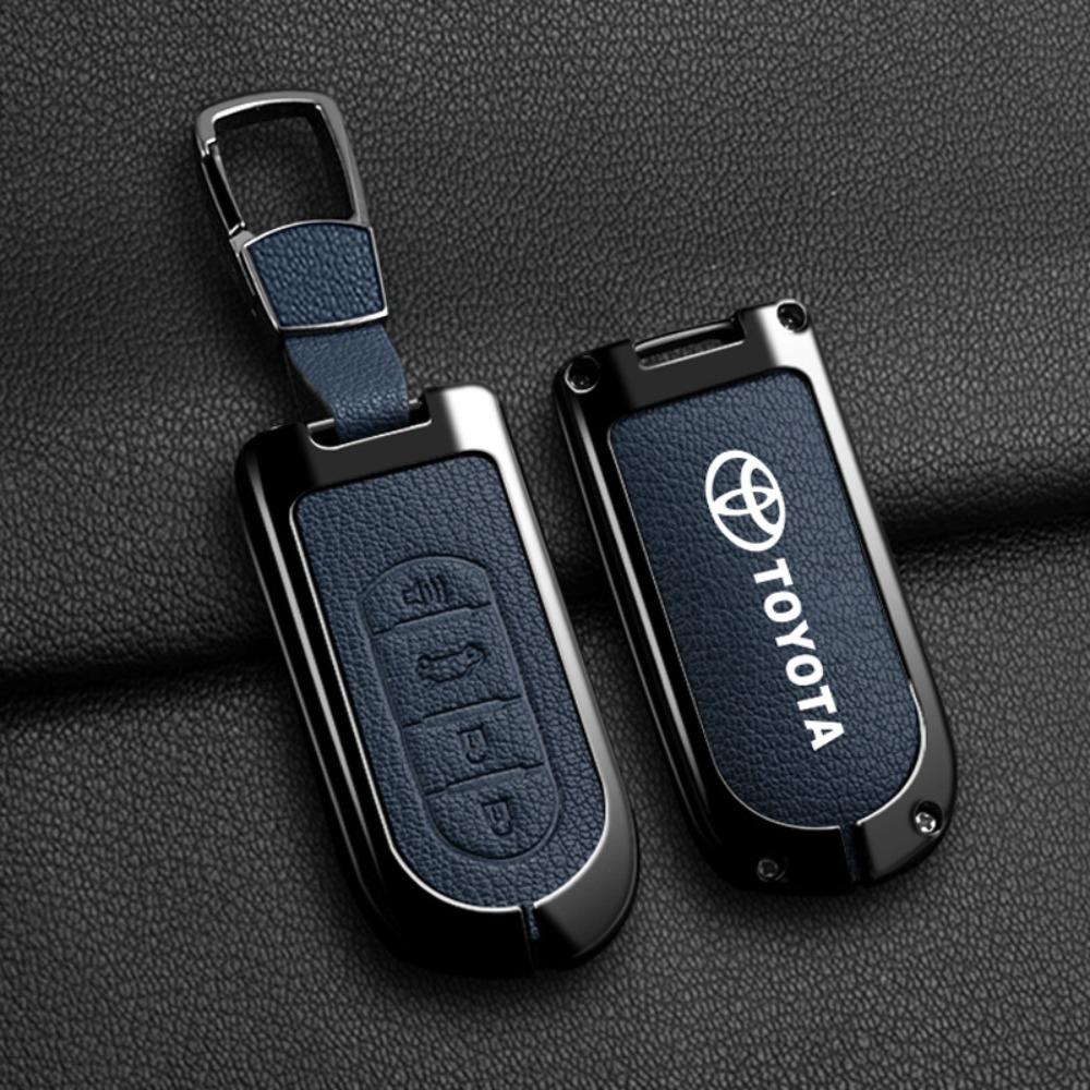For Toyota Key Cover for Camry RAV4 Highlander CHR Avalon Corolla Keychain Case Durable Protector