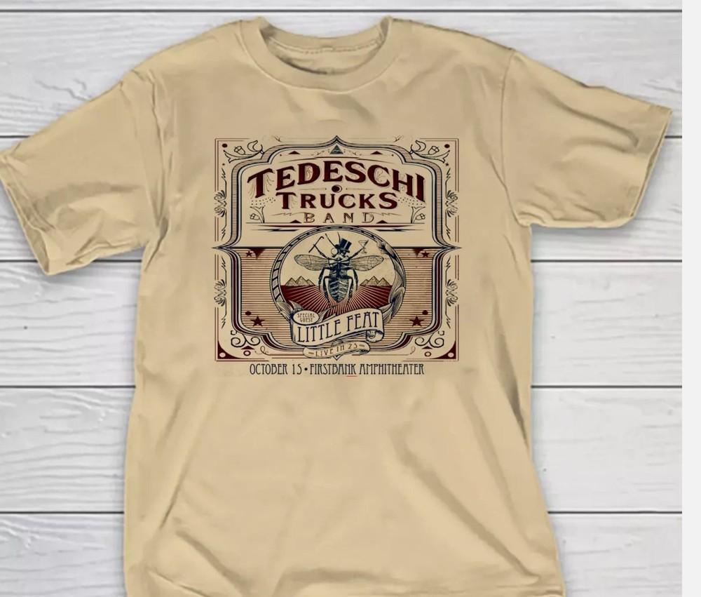 Tedeschi Trucks Band Live in 25 with Little Feat T Shirt All Size S-5XL Unisex T-Shirt XXXXL