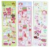 324 Korean Character Deco Stylish and Reward Large Animal Small Pastel Colors [12 Sheets, Stickers] Stickers, Glitter, Sparkle, Cute, Stickers,