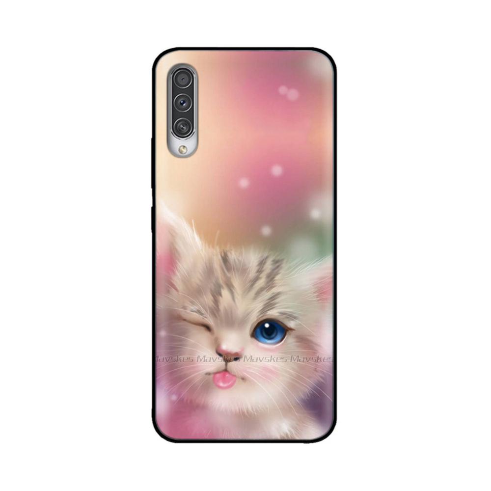 For Samsung Galaxy A30S A50 Cases Soft Silicone Back Cover Candy Painted Phone Coque For Samsung GalaxyA50S A50S A 50 A 50S Case