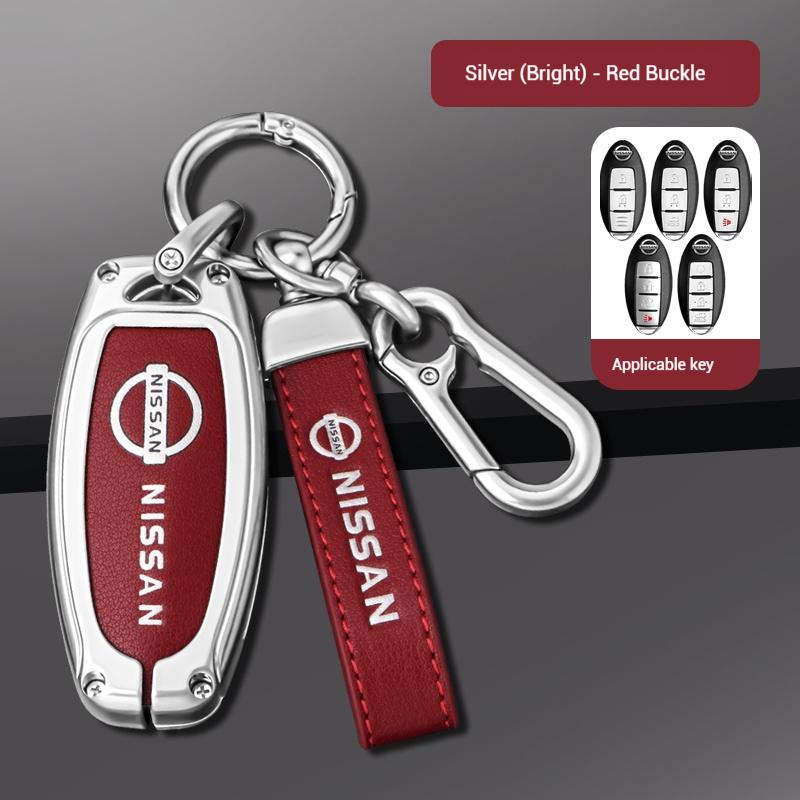 Aliaj de Zinc Piele Cheie Auto Pentru Husă Nissan Qashqai Juke X-Trail Patrol Note Leaf Altima Maxima Murano Tiida Teana Rogue Sentra