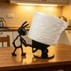 3D Printed Novelty Toilet Paper Holder: Fun Stereoscopic Ornament for Bedroom or Bathroom