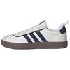 adidas Vl Court 3.0 Kulatá špička Plochá Odolná Prodyšná Nízká Skate Obuv Unisex Tenisky Bílá Šedá JI4566