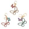 Hollow Butterfly Keychain for Women and Girls Cute Key Chain Colorful Key Bauble