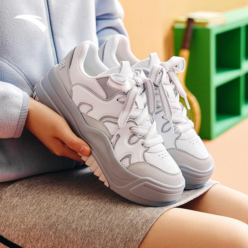 Anta Wave Thick-Soled Casual Board Shoes 7