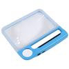 With 3 Light Mode Illumination Handheld Magnifier 5X 10X Reading Magnifier  Books Inspection