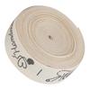 1pcs Fonts Printed Cotton Ribbon Tape 1.5cm Width Fabric Craft Ribbon DIY Sewing Ribbon  Packaging