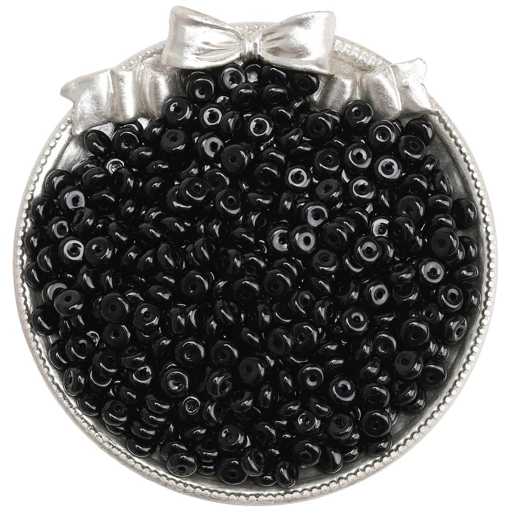 High quality wheel bead glass rice bead DIY jewelry accessories handmade beaded bracelet material