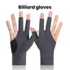 1Pc 3-Finger Billiards Glove Anti-slip Sweat-absorbing Breathable Men Women Right Hand Snooker Cue Sport Glove Billiards Accessories