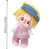 1 Set Outfit 20cm Cotton Doll Clothes Cartoon T-shirt Plush Doll Clothes  Children's Gift