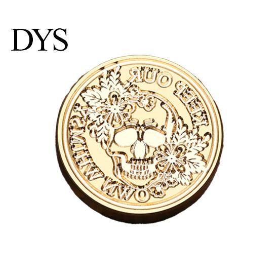 Pumpkin Wax Seal Halloween Themed Brass Stamp Head, Ghost Witch Bat Engraved Hand Account Decoration Sealing Replacement Head for Envelope Journal