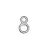 10Pcs 8 Shape Double Hole Link High Strength Trolling Connector Fishing Connector Ring  Trolling