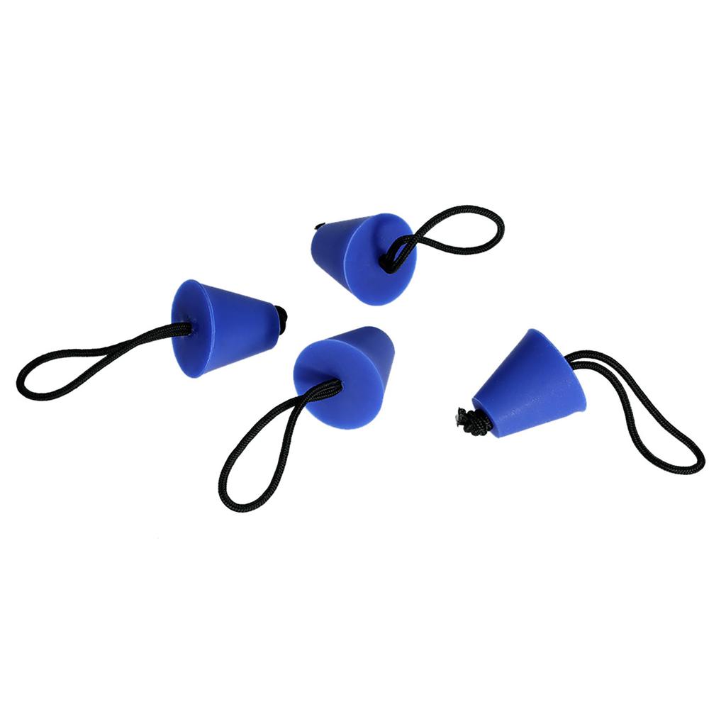 4PCS Best Universal Kayak Scupper Plug Kit Kayak Scupper Plug Kit Canoe Drain Holes Stopper Bung