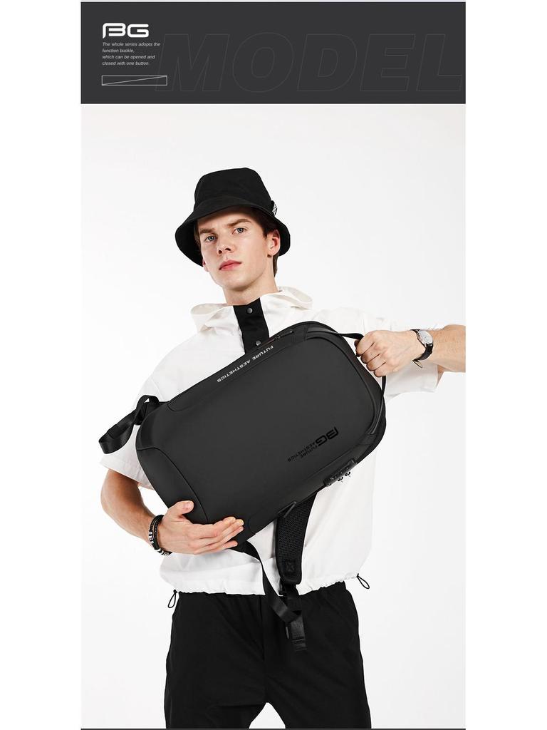 BANGE Diebstahlsicherer Leichter Laptop-Rucksack für Business und Freizeit