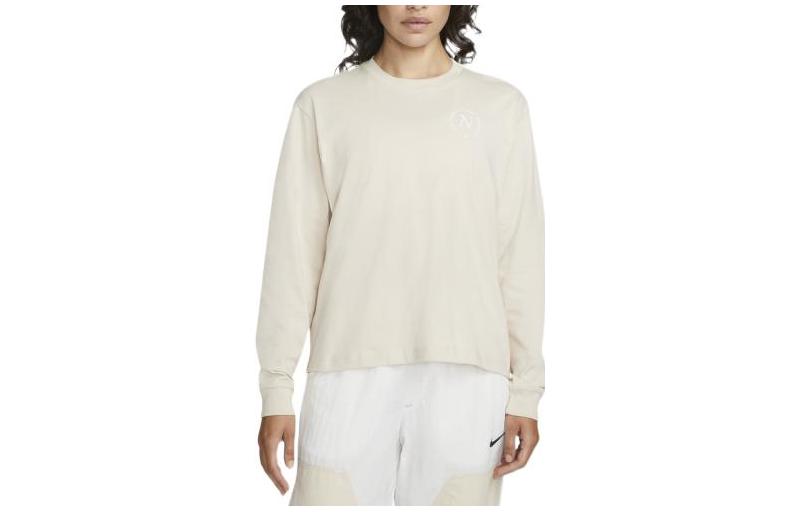 

Nike Drop Shoulder Sleeve T Shirt Women s Sail White DR9027-126 M