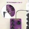 MOSKYAUDIO MAD COW Guitar Distortion Effects Pedal GAIN/VOL/TONE/VINT/MOD/4-Mode Knob DC 9V 6.35mm