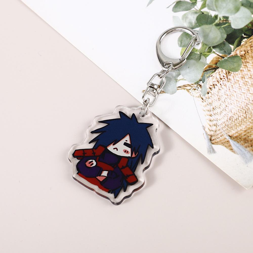 Naruto Anime Acrylic Keychain Doll Pendant