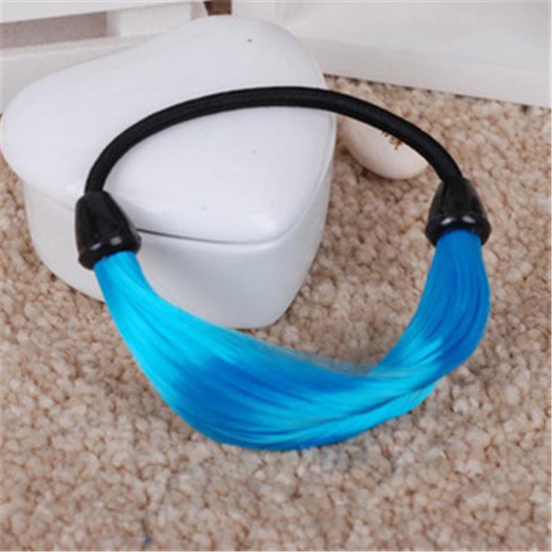2 Pezzi Parrucche Sintetiche Elastici per Capelli Accessori per Capelli Accessori per Coda di Cavallo