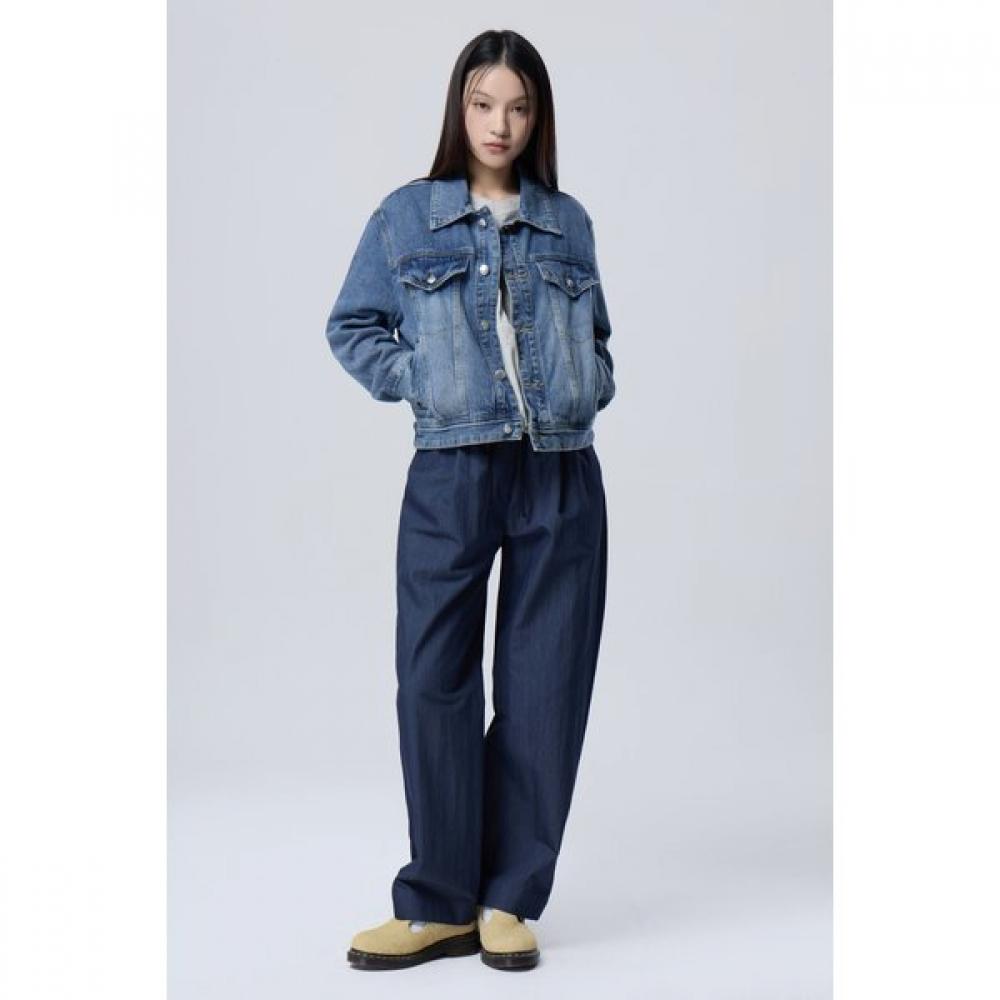 

Benetton Denim Jumper With Embroidery Bajpf4611 IN/42