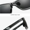 Aluminum Magnesium Nearsighted Sunglasses For Men Sport Pilot Driving Prescription Glasses -0.5 To -6.0