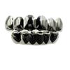 Grillz per Denti Hip Hop Placcati Elettroliticamente Griglie Dentali Lucide Copri Denti in Metallo per Feste di Halloween Cosplay Performance Festival Musicali