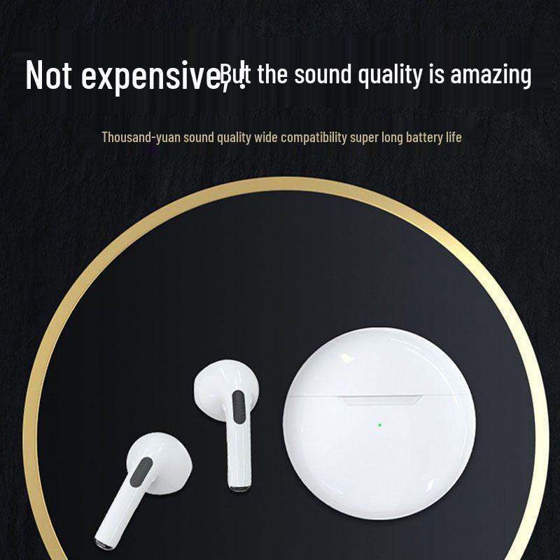 Pro6 True Wireless In-Ear Bluetooth Headset - Ultra-Long Battery Life for Sports
